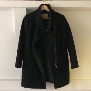 GUC Banana Republic wool blend coat Petite XS